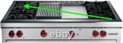 Wolf Gas Range + Range Top Spider Grate Genuine USA Wolf Part OEM Hand Made