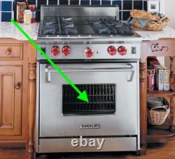 Wolf R GAS GR Oven Door Gasket + Factory Wolf Part + Hand Made USA + ASAP SHIP