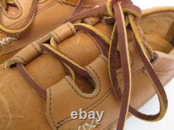 Yuketen USA Hand Made Shoes Tooled Leather Laced Ghillie Moc Mans Moccasin 5