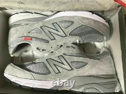 \uD83D\uDD25NEW BALANCE M990VS4 990 GREY MADE IN USA IN HAND Men's Size 12