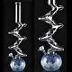 20 Pouces Bong Monster Zong Water Pipe Hookah-pentakinked Double Zong Usa Made