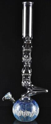 20 Pouces Bong Monster Zong Water Pipe Hookah-pentakinked Double Zong USA Made