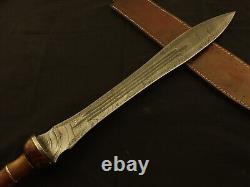 26 Épée de gladiateur en acier de Damas faite à la main/Épée gladius avec poignée en bois de rose