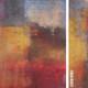 30wx40h Sous Bleu Par Maeve Harris - Choix De Toiles Jaune Canari Orange Rouge