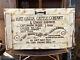 42l X 24 H Lonesome Dove Fait Main Rustique Gravé Scellé Extra Large