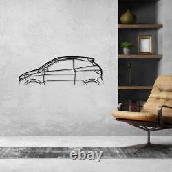 Aixam Coupe GTI Silhouette en acrylique Wall Art (Fabriqué aux États-Unis)