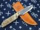 Anza Knives Usa Couteau De Poche En Corne De Bélier Bastard