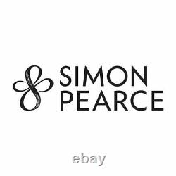 BOL XL SIMON PEARCE SHELBURNE, Verre Soufflé à La Main, 15,5 L x 20 H, Fabriqué aux États-Unis
