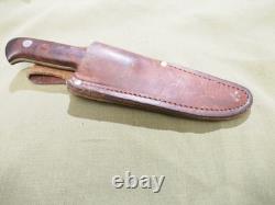 Beau couteau à chuter personnalisé Wheeler avec tang effilé