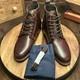 Bottes Helm Faites à La Main Aux États-unis En Cuir Véritable, Marron Zind, Haute Qualité, Taille 9d Pour Hommes