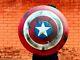 Bouclier Endommagé Captain America Avengers Endgame Version Cuir Avec Sangles Fait Main