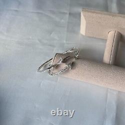 Bracelets épais en argent sterling 925 solide avec extrémités de bélier, 1 paire