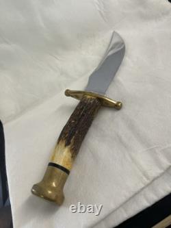 COUTEAU DE CHASSE FAIT À LA MAIN CASE XX KODIAK USA. Sans fourreau