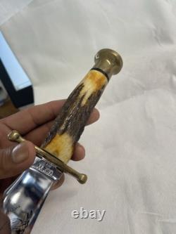 COUTEAU DE CHASSE FAIT À LA MAIN CASE XX KODIAK USA. Sans fourreau