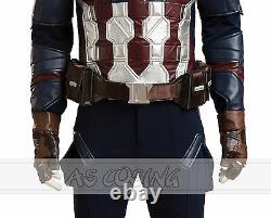 Captain America 3 CIVIL War Steven Rogers Costumes Cosplay Costume D'halloween