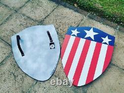 Captain America Shield 1940s 11 Échelle La Première Main De Vengeur Faite Sur Commande