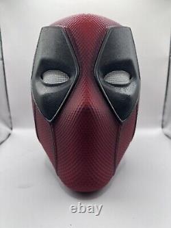 Casque Deadpool Cosplay fidèle à l'écran Version Texturée DP3 2024