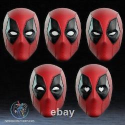 Casque Deadpool Cosplay fidèle à l'écran Version Texturée DP3 2024