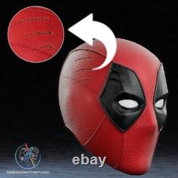 Casque Deadpool Cosplay fidèle à l'écran Version Texturée DP3 2024