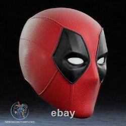 Casque Deadpool Cosplay fidèle à l'écran Version Texturée DP3 2024