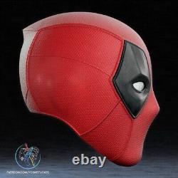 Casque Deadpool Cosplay fidèle à l'écran Version Texturée DP3 2024