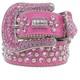 Ceinture Bb Simon Lavasan Rose 100% Authentique Taille 28 44
