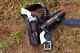 Ceinture En Cuir Western Avec Holster Pour Revolver 38 / 357 Fait à La Main, Cowboy, États-unis