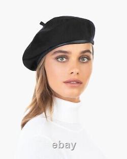 Chapeau Beret en Suède Kate d'Eric Javits