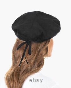 Chapeau Beret en Suède Kate d'Eric Javits