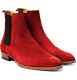 Chaussures Et Bottes En Cuir Suédé Luxueuses Fait Main Pour Hommes - Bottines Chelsea Uniques
