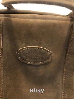 Coblentz États-unis Marron Détresse Leather Weekender Duffle Fait À La Main