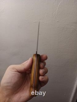 Couteau Bushcraft 52100 (fabriqué aux États-Unis)