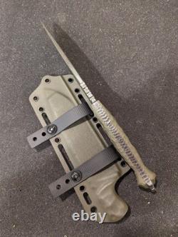 Couteau Gharial Ken Vehikite de Black Roc Knives