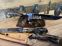 Couteau USA Couteaux Brésiliens Faits À La Main Acier Inoxydable 420