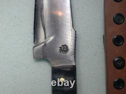 Couteau de bushcraft fait main sur mesure