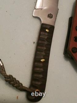 Couteau de bushcraft fait main sur mesure