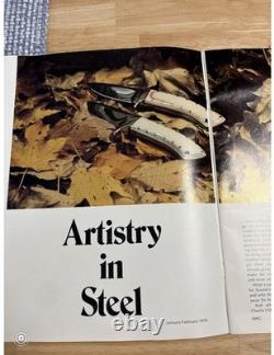 Couteau de camping fait main Charles Clifton 15 étui sur mesure