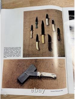 Couteau de camping fait main Charles Clifton 15 étui sur mesure