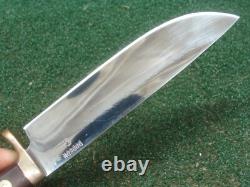 Couteau de chasse Bowie fixe DODSON #3 vintage sur mesure fait à la main aux États-Unis