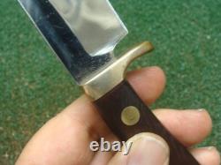 Couteau de chasse Bowie fixe DODSON #3 vintage sur mesure fait à la main aux États-Unis