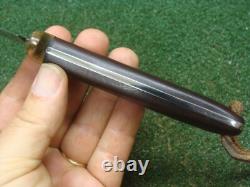 Couteau de chasse Bowie fixe DODSON #3 vintage sur mesure fait à la main aux États-Unis