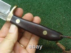 Couteau de chasse Bowie fixe DODSON #3 vintage sur mesure fait à la main aux États-Unis