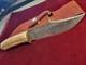 Couteau De Chasse De Damas Fait Main Par Moi, Lame Fabriquée Aux États-unis Avec Un Savoir-faire De Premier Ordre