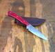 Couteau De Chasse Et De Camping Edc à Lame Fixe Fait Main En Acier Carbone 80crv2 Fabriqué Aux États-unis