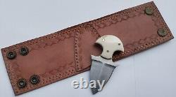 Couteau fait main sur mesure avec bande en cuir. (LOT de 25 pcs)