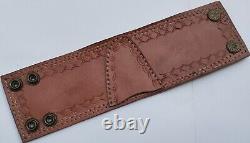 Couteau fait main sur mesure avec bande en cuir. (LOT de 25 pcs)