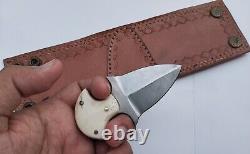 Couteau fait main sur mesure avec bande en cuir. (LOT de 25 pcs)