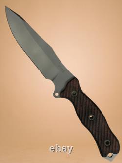 Couteau fixe fait main USA Busse Custom Jack Tac 7 du magasin de personnalisation