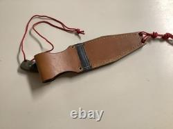 Couteau fixe sur mesure David Fabricius Death Valley USA avec étui personnalisé