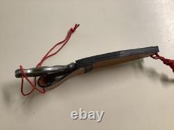 Couteau fixe sur mesure David Fabricius Death Valley USA avec étui personnalisé